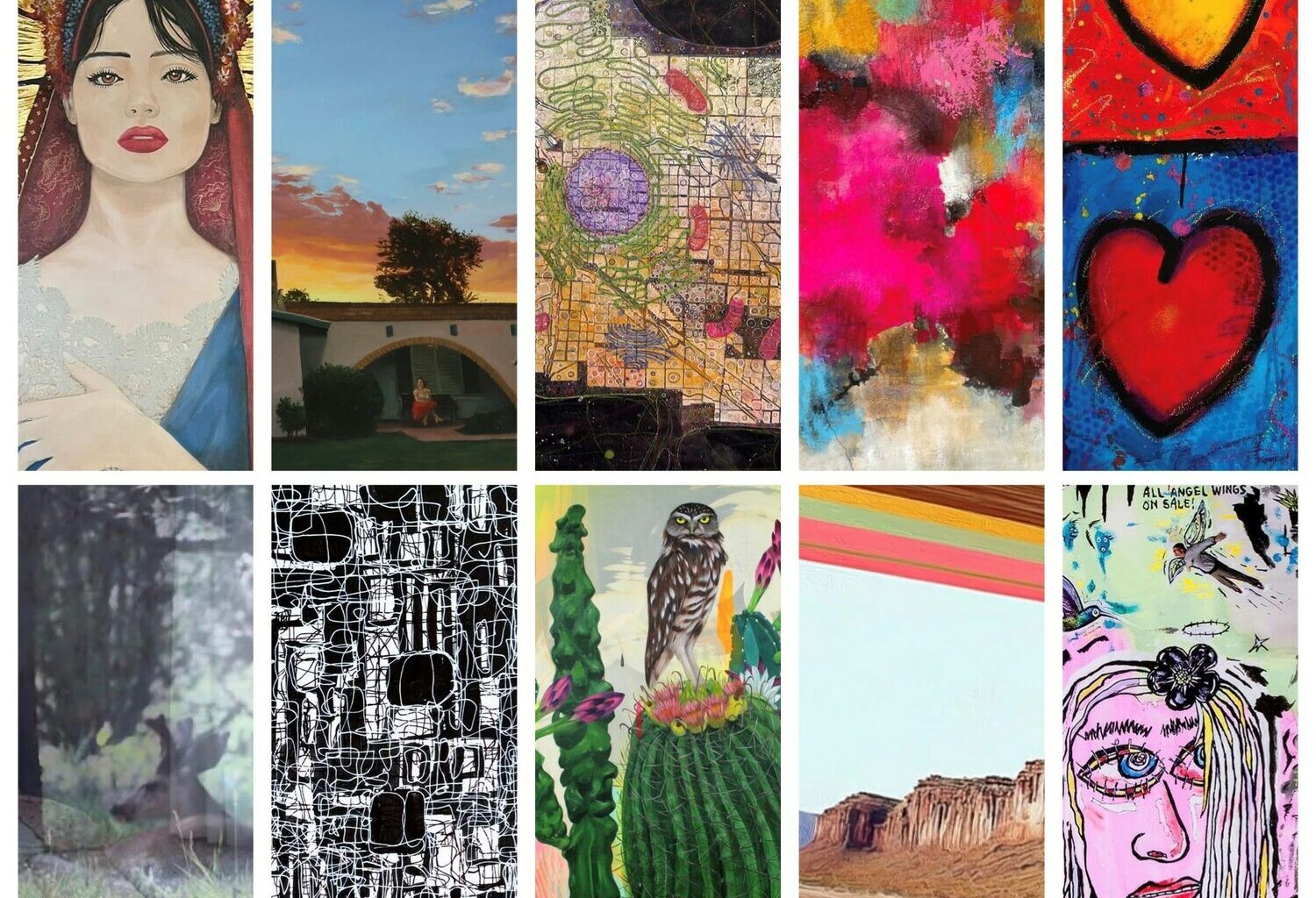 Royse Contemporary celebrates its eighth anniversary with a new dynamic group exhibition, “People, Places & Things.”