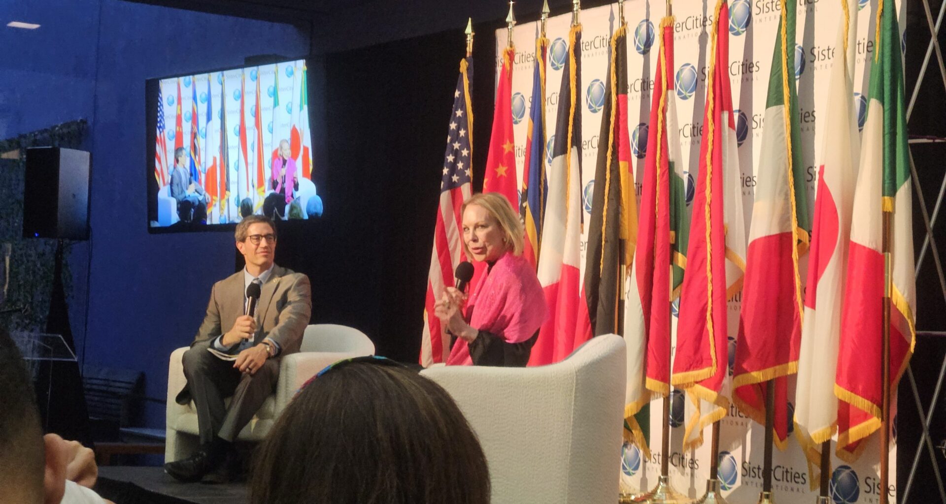 Eisenhower granddaughter discusses work for peace at Fort Worth Sister Cities event