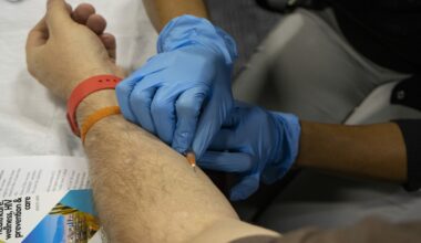 The Southwest Center for HIV/AIDS in Phoenix holds a monkeypox vaccine event on Sept. 21, 2022. Cuts to federal programs could endanger many HIV programs in the Valley, local officials say. (Photo courtesy of Southwest Center for HIV/AIDS)