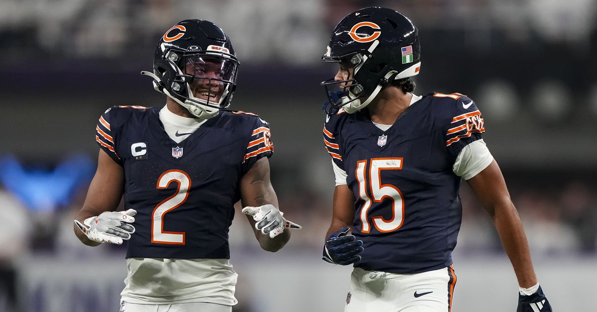 Who will lead the Chicago Bears in targets in 2025?