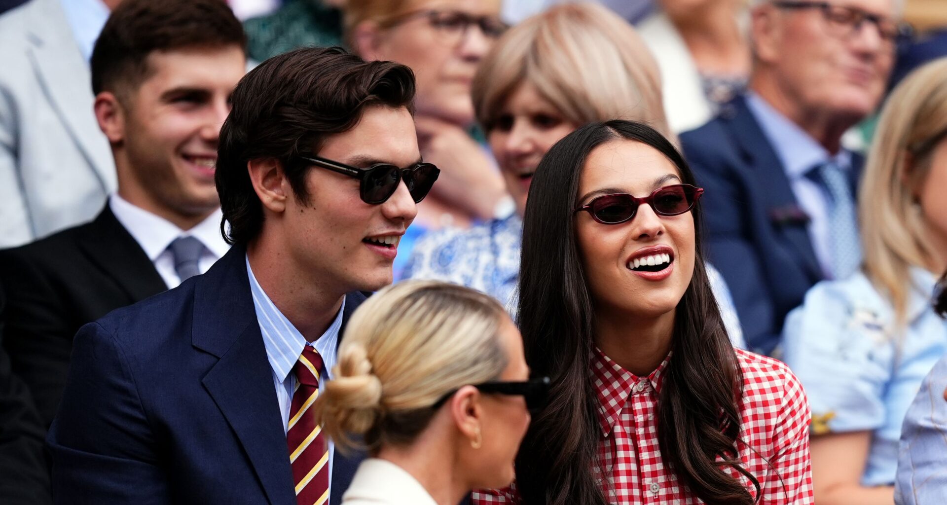 Who is in the Royal Box at Wimbledon on day 3?