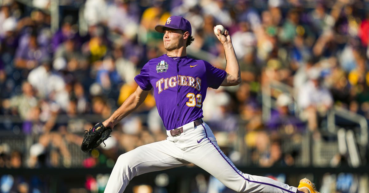 Mariners draft LHP Kade Anderson of LSU third overall in 2025 MLB Draft