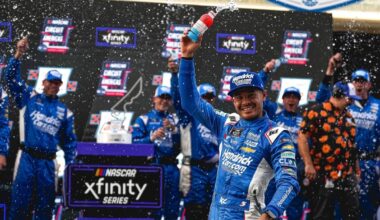 WWE legend reacts to Kyle Larson copying his iconic signature celebration