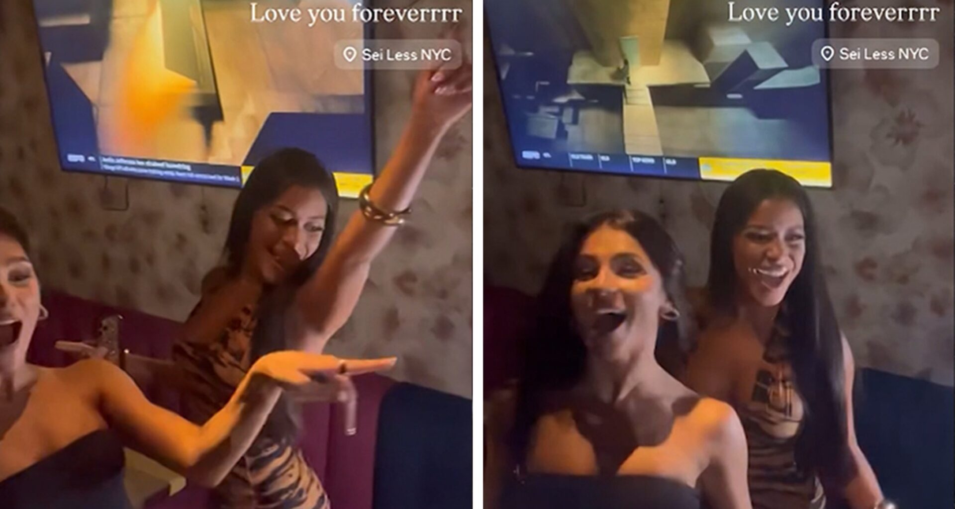 'Love Island USA' Winner Amaya Espinal Dances with Knicks Dancers at NYC Restaurant