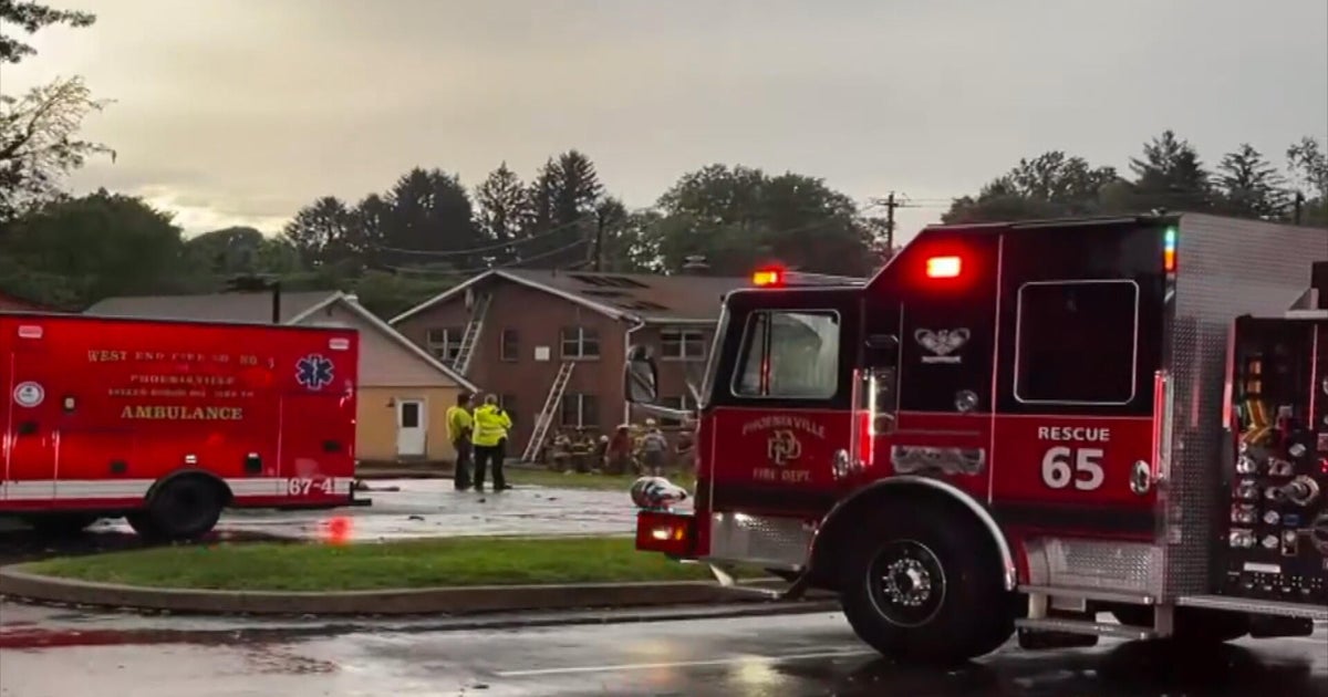 Rectory of Pennsylvania church catches fire due to lightning as severe weather hit Philadelphia region