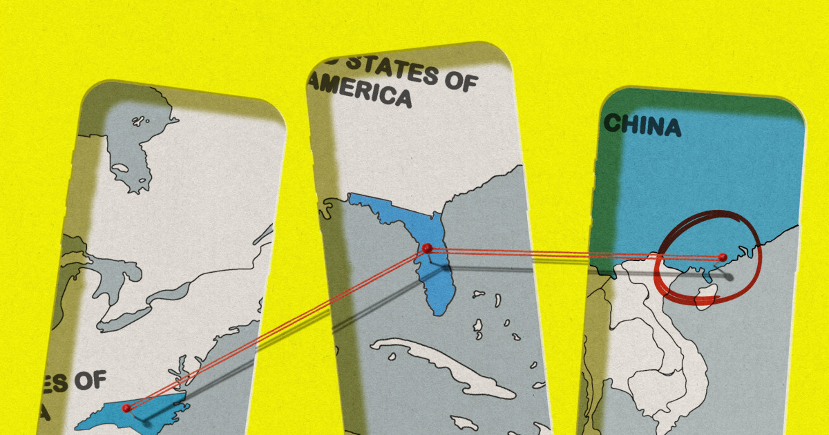 A bar? A church? China? A stolen iPhone’s baffling journey around the globe