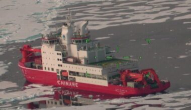 Chinese research ship detected off Alaskan coast, Coast Guard says