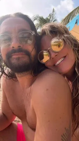 Heidi Klum/Instagram Tom Kaulitz and Heidi Klum in an Instagram Story shared on July 22, 2025.