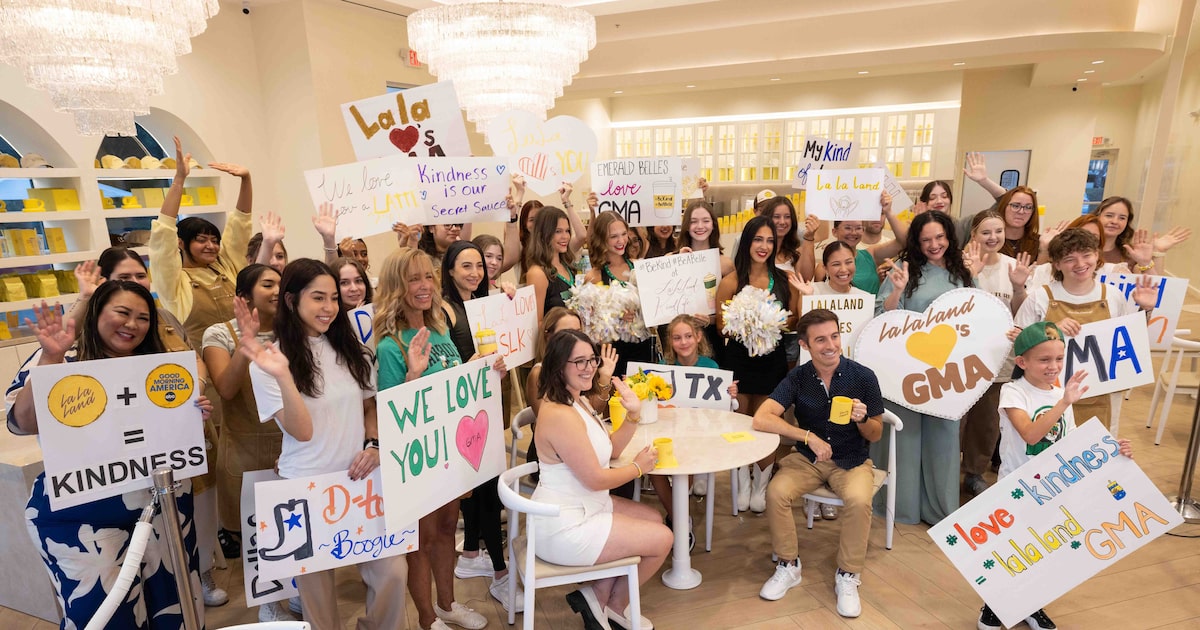 Good Morning America visits Dallas, spotlights La La Land Kind Cafe