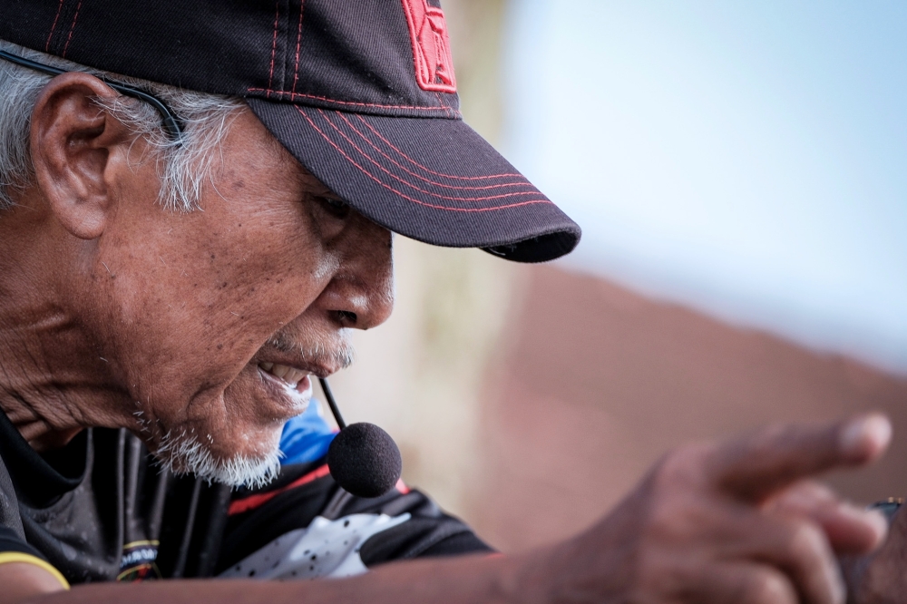 At 74, Syed Abdul Rahman Syed Jaafar, fondly known as Pak Habib, brings energy, humour and inspiration to Taman Merdeka’s morning aerobics scene. — Bernama pic