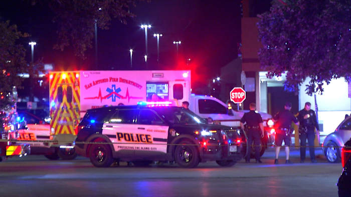 Woman hospitalized after stray bullet hits her while driving under West Side highway