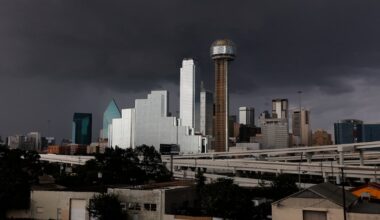 Slow moving storms bring heavy rain, flooded roads to parts of D-FW
