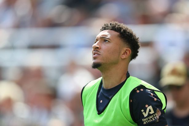 Jadon Sancho looks set to leave Manchester