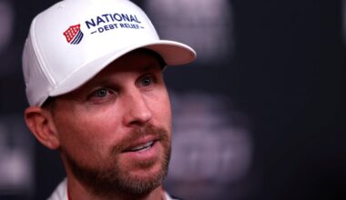 NASCAR driver and team owner Denny Hamlin