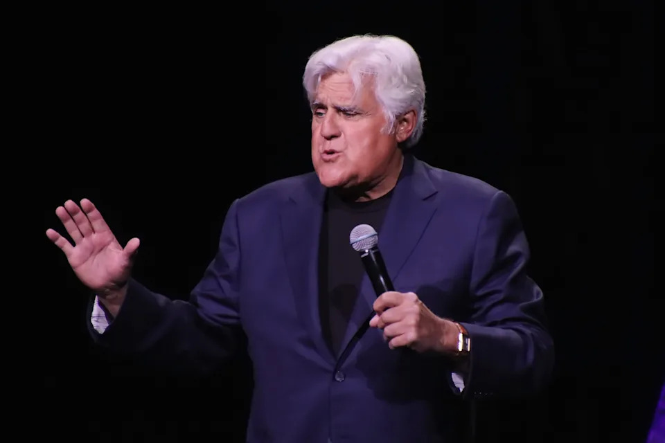 Jay Leno performs onstage