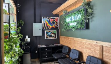 Ink & Ivy Tattoos opened up a new tattoo parlor in Cibolo. (Andrew Creelman/Community Impact)