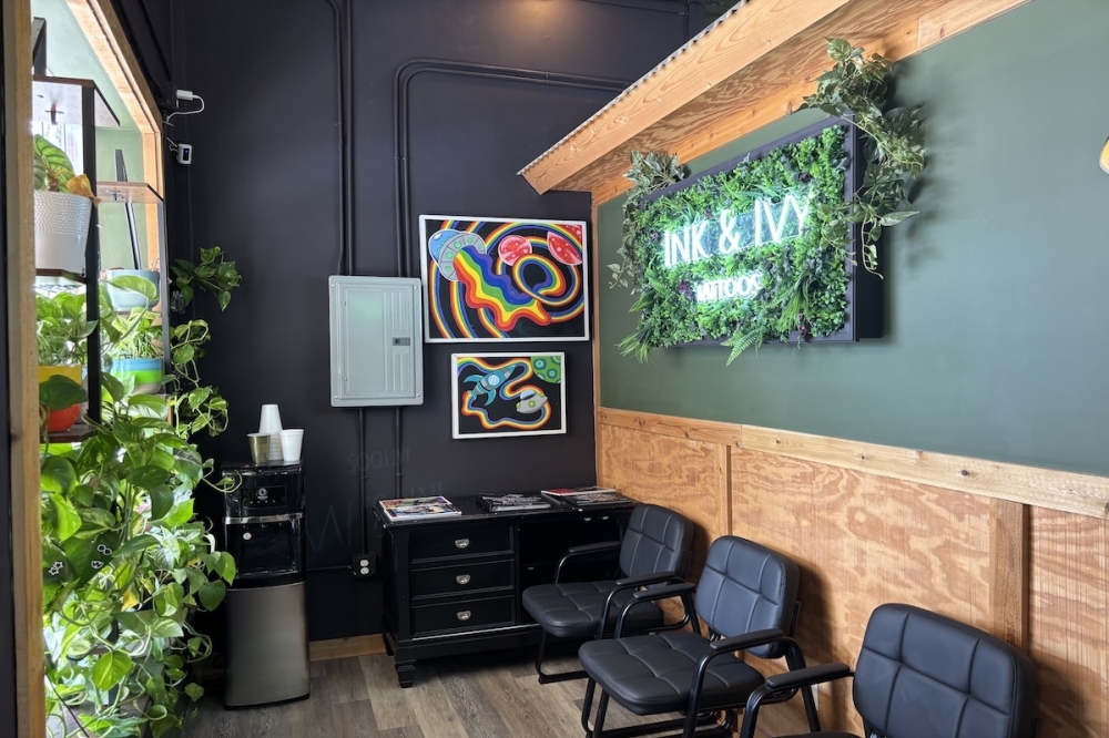 Ink & Ivy Tattoos opened up a new tattoo parlor in Cibolo. (Andrew Creelman/Community Impact)