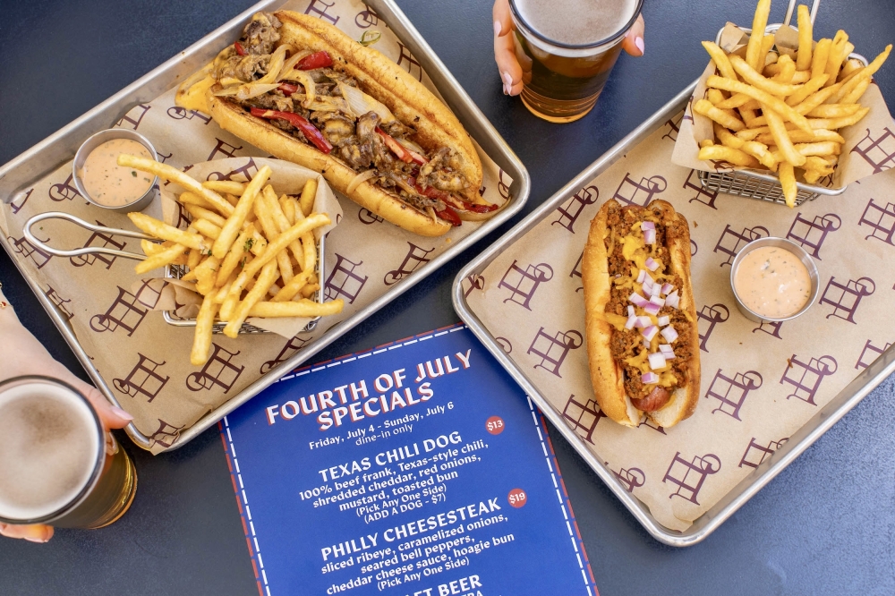 Traveler's Cart will offer $7 Texas chili dogs for the Fourth of July. (Courtesy Traveler's Cart)
