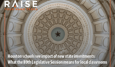 Education nonprofit and advocacy organization Raise Your Hand Texas discusses what is important to know about the 89th Legislative Session and the impacts on Houston-area schools.