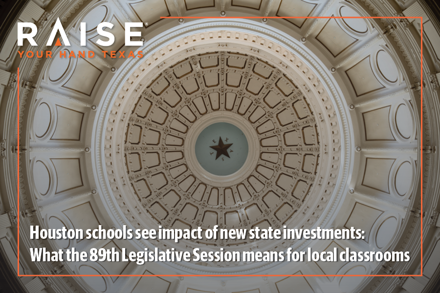 Education nonprofit and advocacy organization Raise Your Hand Texas discusses what is important to know about the 89th Legislative Session and the impacts on Houston-area schools.