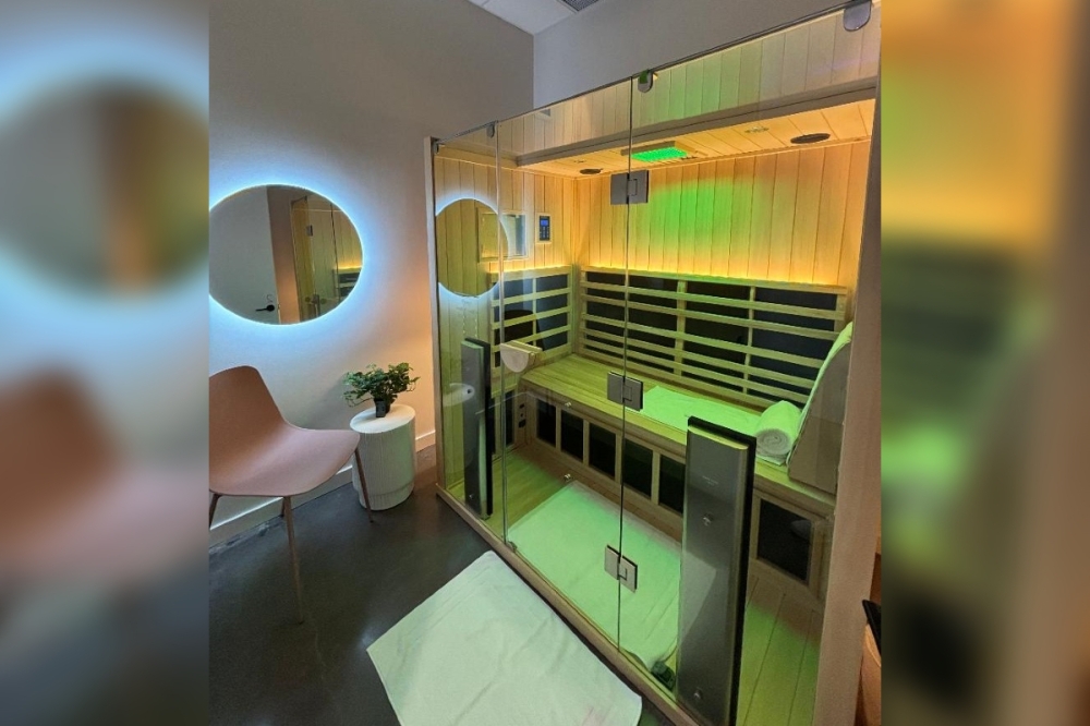 Beem Light Sauna specializes in light therapy options such as infrared and red light. (Courtesy Beem Light Sauna)