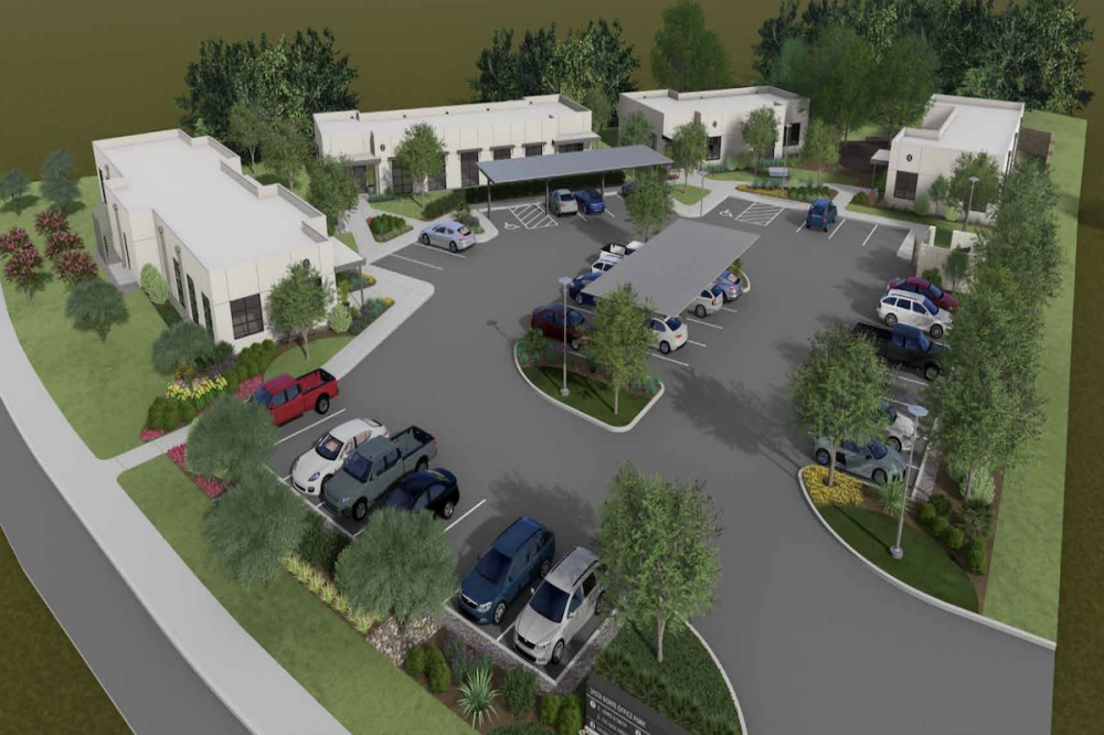 Vista Norte Office Park will contain four office buildings, located just off of Wurzbach Parkway. (Courtesy Merit Commercial Real Estate)
