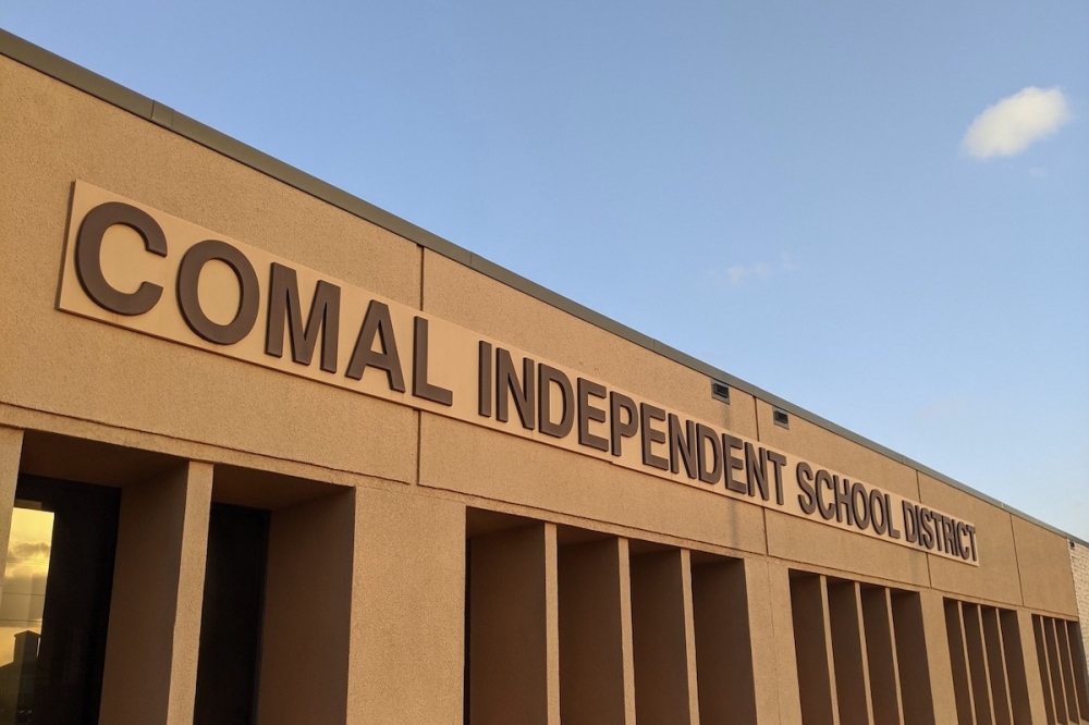 The Comal ISD board of trustees meet at the Support Services Building located at 1404 I-35 N. frontage road in New Braunfels. (Community Impact staff)