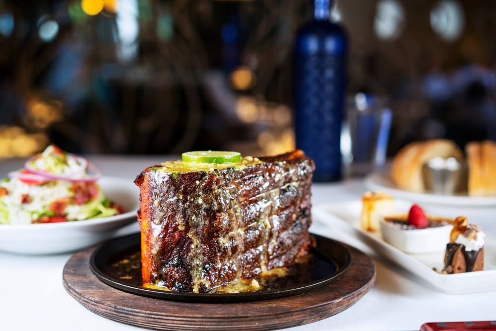 menu items from Perry's Steakhouse & Grille