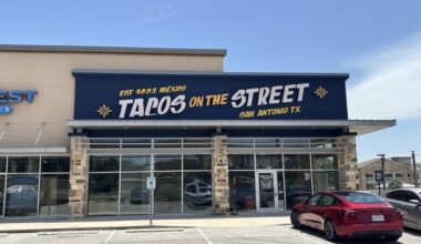 Tacos on the Street is expected to open in August, located just off of Hwy. 281 in North San Antonio. (Andrew Creelman/Community Impact)