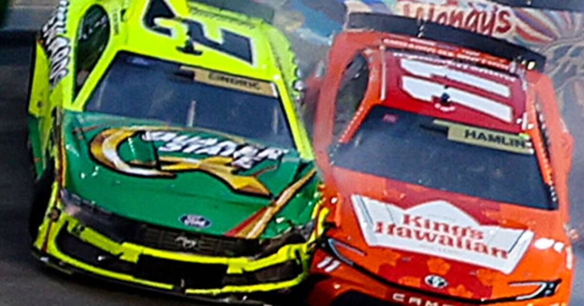 Why some drivers have yellow banner on cars in NASCAR - Motorsport - Sports