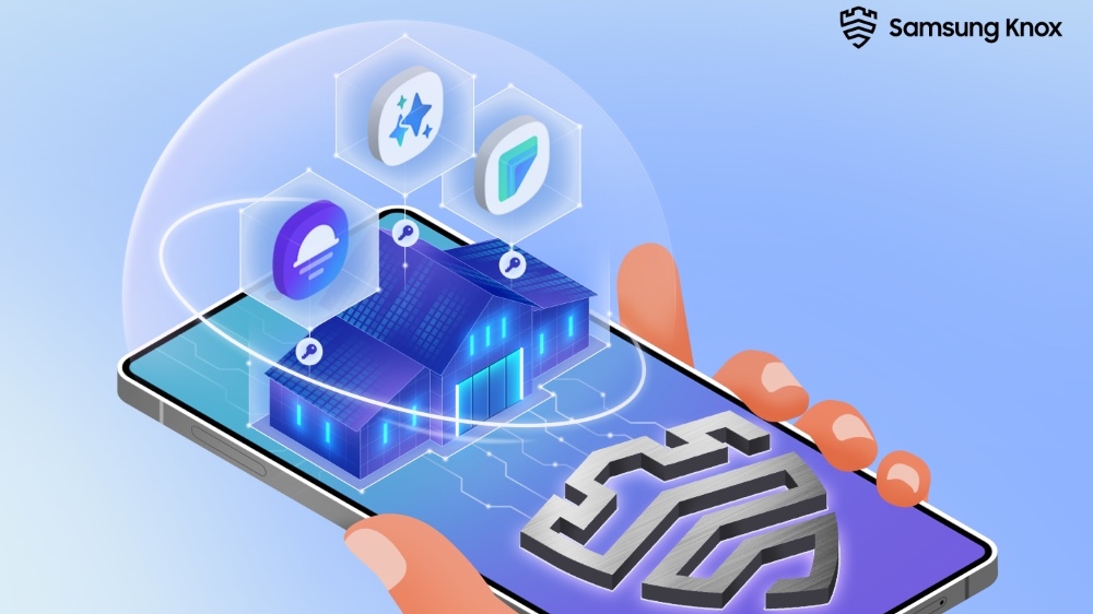 Samsung Knox graphic touting new KEEP feature in One UI 8