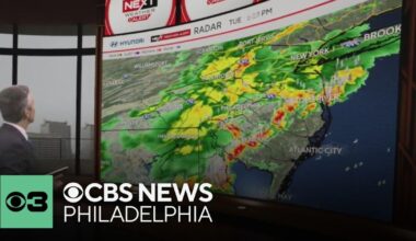 Tracking storms in Philadelphia region on Tuesday night