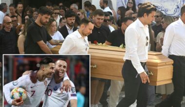 Why Cristiano Ronaldo did not attend Diogo Jota's funeral