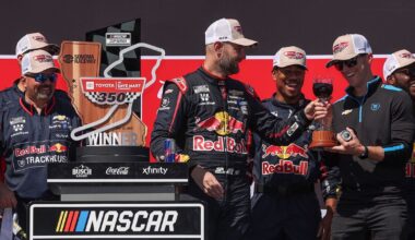 Van Gisbergen denied NASCAR winning wine as he matches Johnson feat - Motorsport - Sports