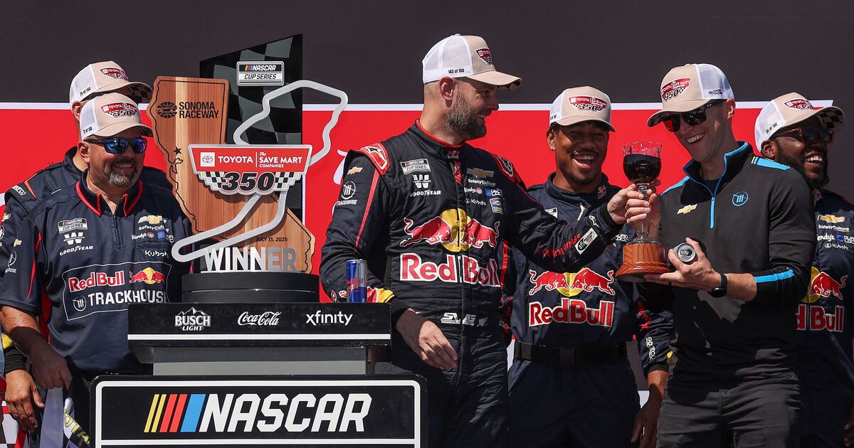 Van Gisbergen denied NASCAR winning wine as he matches Johnson feat - Motorsport - Sports