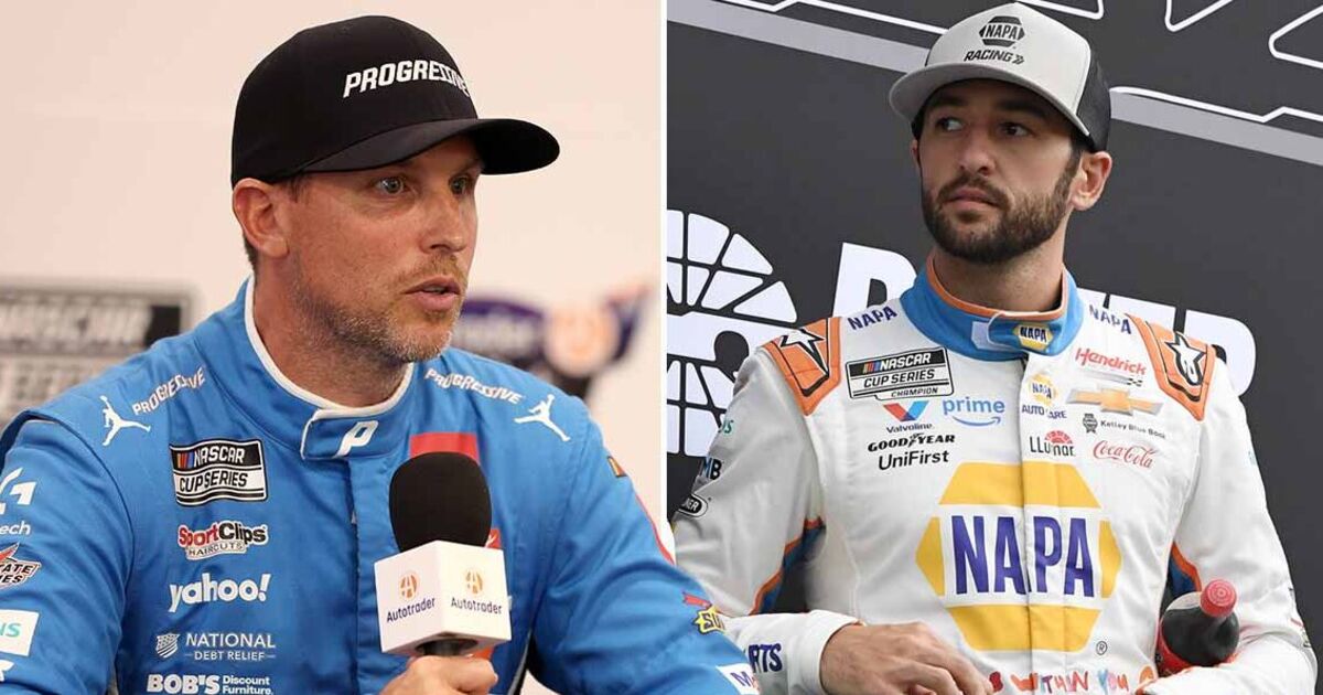 Denny Hamlin's feelings clear on Chase Elliott NASCAR run - Motorsport - Sports