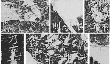 Chinese inscription restoration based on artificial intelligent models