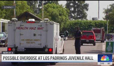 Possible overdose at Los Padrinos Juvenile Hall under investigation – NBC Los Angeles