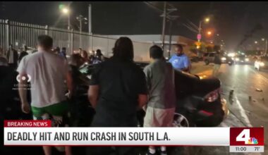 Deadly hit-and-run crash in South LA – NBC Los Angeles