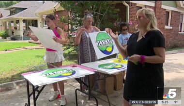 Fort Worth family makes yard signs to support flood victims – NBC 5 Dallas-Fort Worth