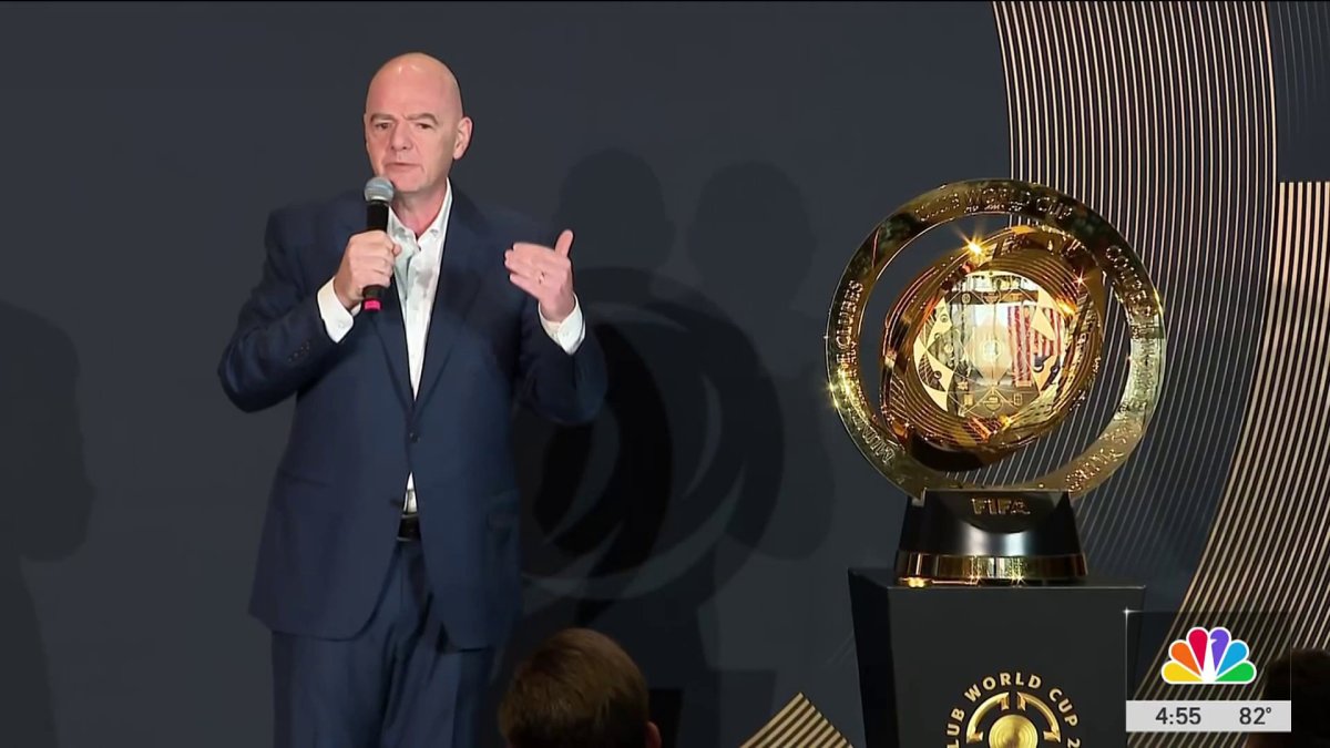 FIFA unveils Club World Cup trophy in NYC – NBC New York