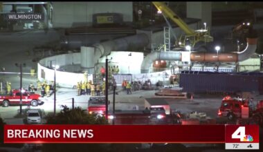 Dozens rescued from sanitation tunnel collapse in Wilmington – NBC Los Angeles