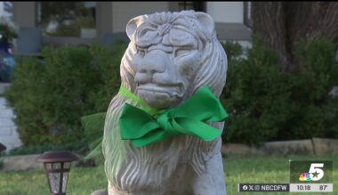 Dallas neighborhood ties green ribbons to honor flood victims – NBC 5 Dallas-Fort Worth