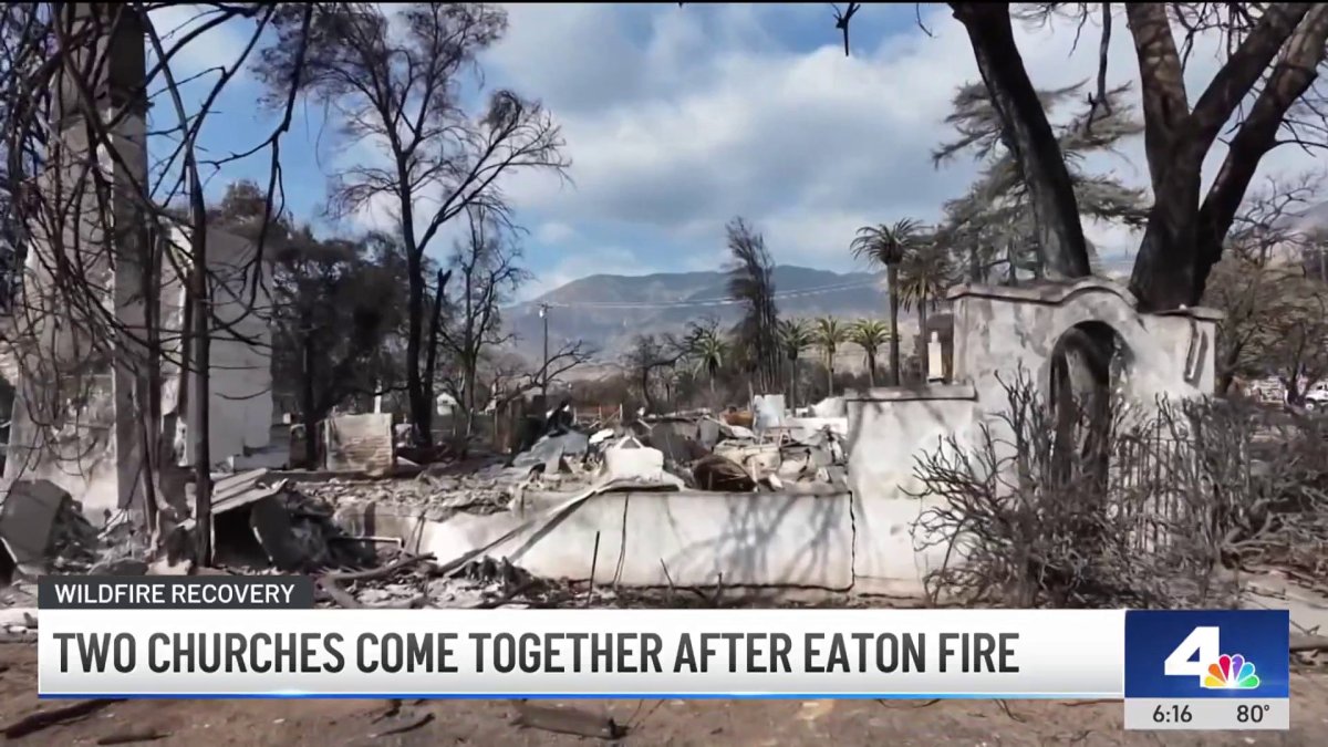 Two churches unite together, share space after Eaton Fire – NBC Los Angeles