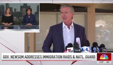 Newsom visits LA communities impacted by raids – NBC Los Angeles