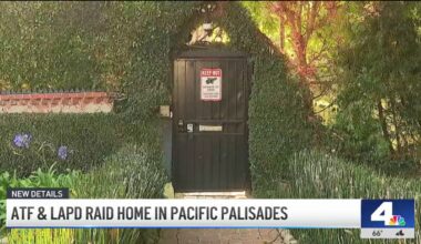 ATF and LAPD raid home in Pacific Palisades – NBC Los Angeles
