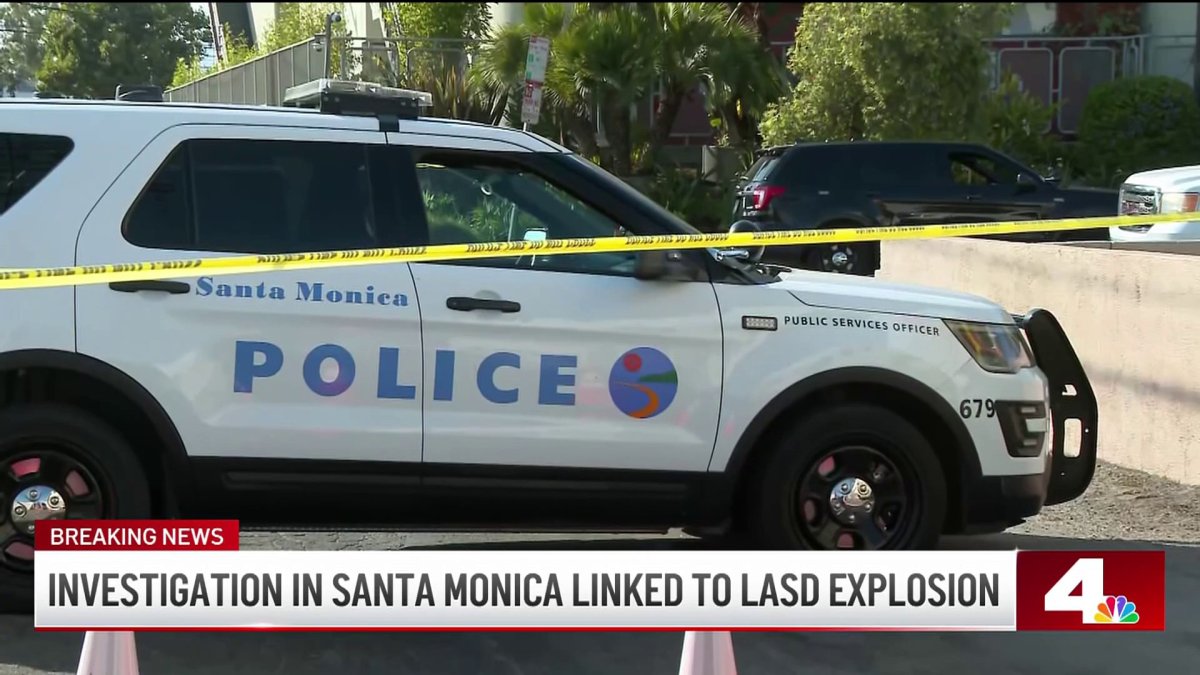 Investigation in Santa Monica linked to LASD deadly explosion – NBC Los Angeles