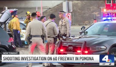Shooting investigation on the 60 Freeway in Pomona – NBC Los Angeles