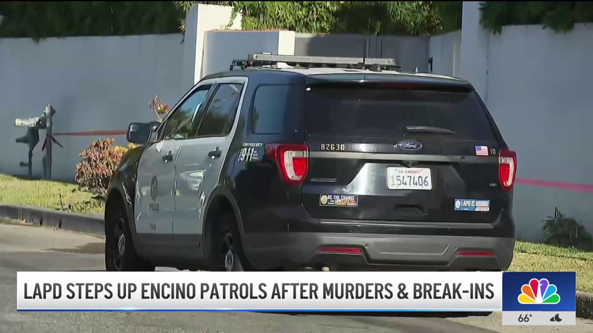 LAPD steps up patrols in Encino – NBC Los Angeles