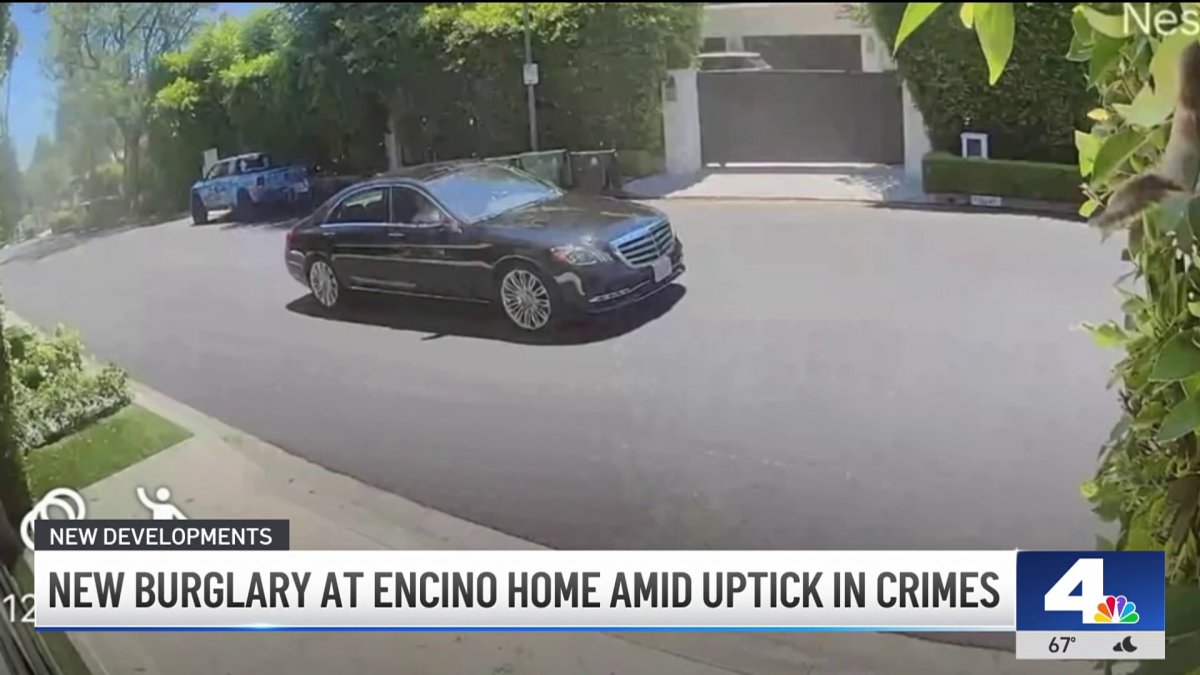 Encino neighbors shaken up by recent uptick in burglaries – NBC Los Angeles